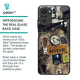Ride Mode On Glass Case for Redmi Note 10S