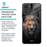 Devil Lion Glass Case for Redmi Note 10S
