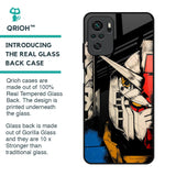 Transformer Art Glass Case for Redmi Note 10S