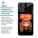 Spy X Family Glass Case for Redmi Note 10S