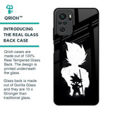 Monochrome Goku Glass Case for Redmi Note 10S