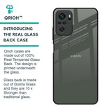 Charcoal Glass Case for Redmi Note 10S