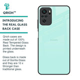 Teal Glass Case for Redmi Note 10S