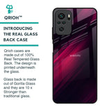 Razor Black Glass Case for Redmi Note 10S