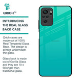 Cuba Blue Glass Case For Redmi Note 10S