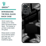 Zealand Fern Design Glass Case For Redmi Note 10S
