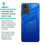 Egyptian Blue Glass Case for Redmi Note 10S