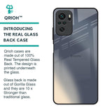 Metallic Gradient Glass Case for Redmi Note 10S