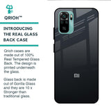 Stone Grey Glass Case For Redmi Note 10S