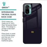 Deadlock Black Glass Case For Redmi Note 10S