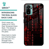 Let's Decode Glass Case For Redmi Note 10S