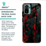City Light Glass Case For Redmi Note 10S