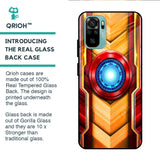 Arc Reactor Glass Case for Redmi Note 10S