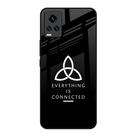 Everything Is Connected Vivo Y73 Glass Back Cover Online