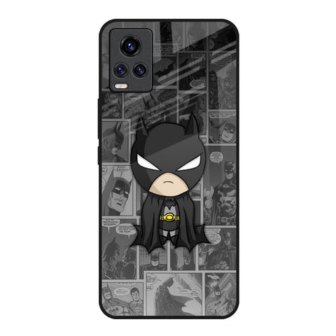 Cartoon Art Vivo Y73 Glass Back Cover Online