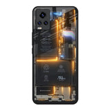 Glow Up Skeleton Vivo Y73 Glass Back Cover Online