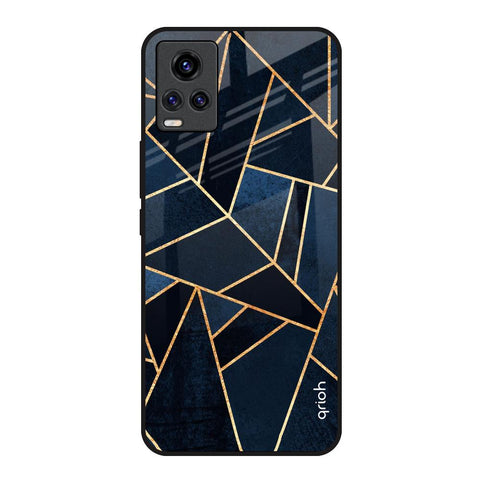 Abstract Tiles Vivo Y73 Glass Back Cover Online