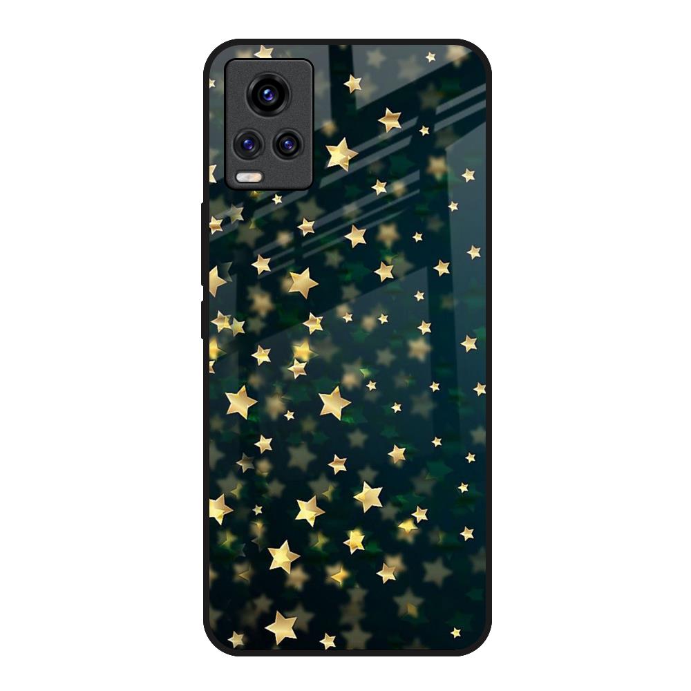 Dazzling Stars Vivo Y73 Glass Back Cover Online