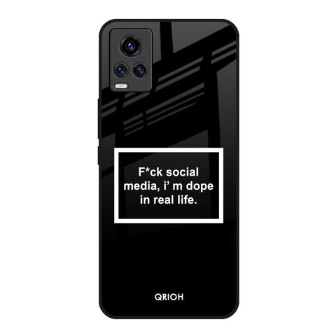 Dope In Life Vivo Y73 Glass Back Cover Online