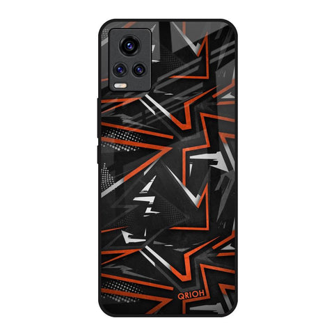 Vector Art Vivo Y73 Glass Back Cover Online