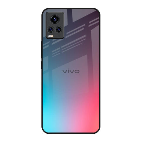 Rainbow Laser Vivo Y73 Glass Back Cover Online