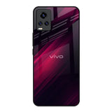 Razor Black Vivo Y73 Glass Back Cover Online
