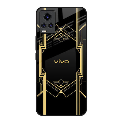 Sacred Logo Vivo Y73 Glass Back Cover Online