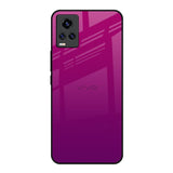 Magenta Gradient Vivo Y73 Glass Back Cover Online