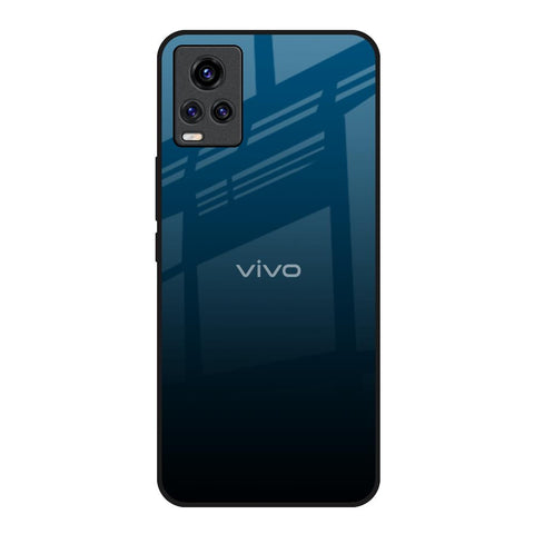 Sailor Blue Vivo Y73 Glass Back Cover Online