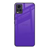 Amethyst Purple Vivo Y73 Glass Back Cover Online