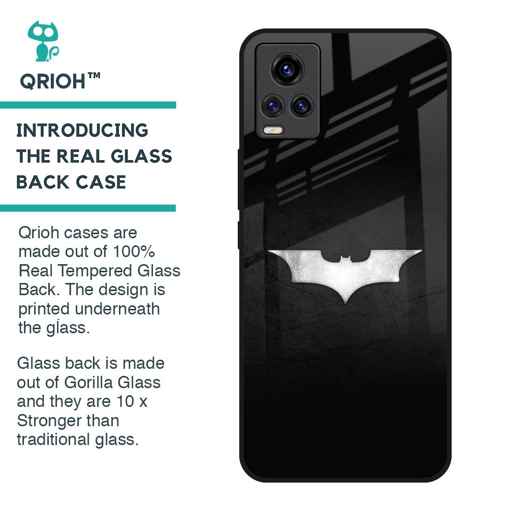 Super Hero Logo Glass Case for Vivo Y73