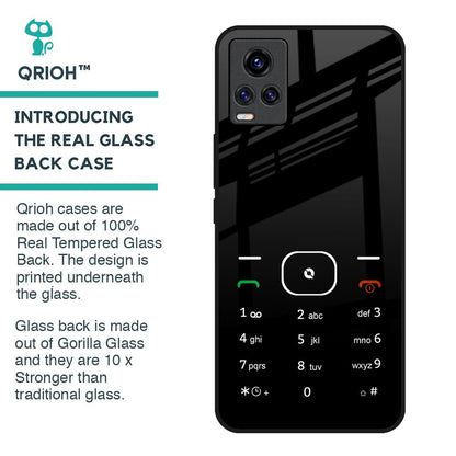 Classic Keypad Pattern Glass Case for Vivo Y73