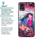 Radha Krishna Art Glass Case for Vivo Y73