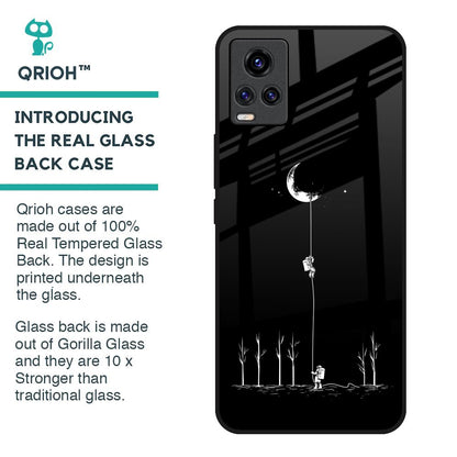 Catch the Moon Glass Case for Vivo Y73