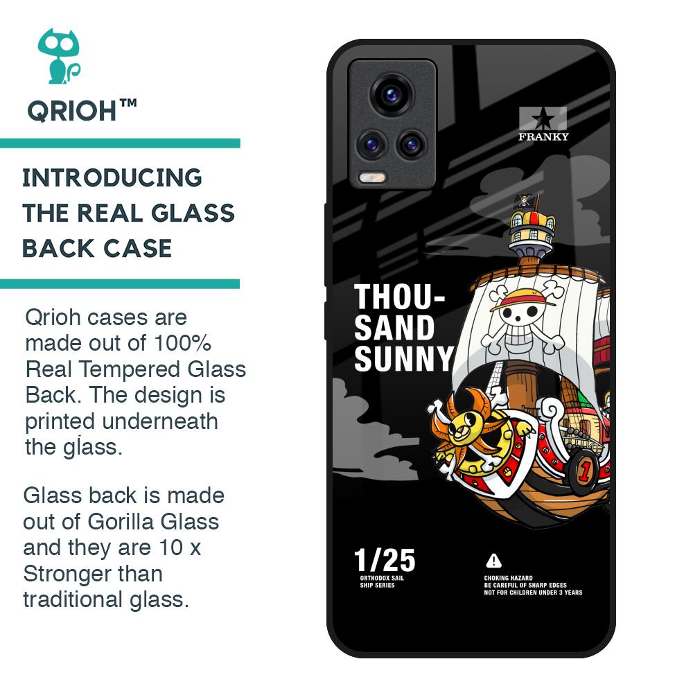 Thousand Sunny Glass Case for Vivo Y73
