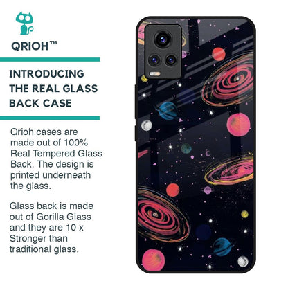 Galaxy In Dream Glass Case For Vivo Y73