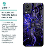 Techno Color Pattern Glass Case For Vivo Y73