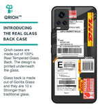 Cool Barcode Label Glass Case For Vivo Y73