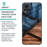 Wooden Tiles Glass Case for Vivo Y73