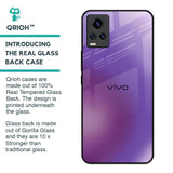 Ultraviolet Gradient Glass Case for Vivo Y73