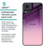 Purple Gradient Glass case for Vivo Y73