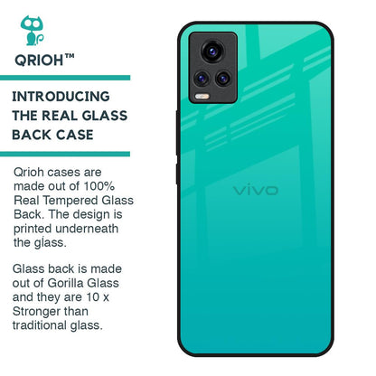 Cuba Blue Glass Case For Vivo Y73