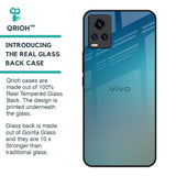 Sea Theme Gradient Glass Case for Vivo Y73