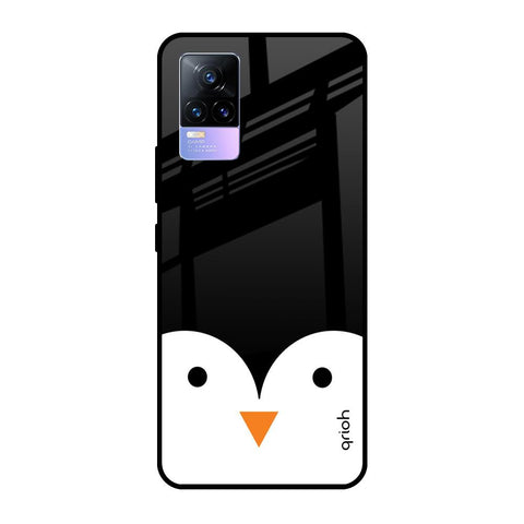 Cute Penguin Vivo Y73 Glass Cases & Covers Online