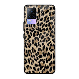 Leopard Seamless Vivo Y73 Glass Cases & Covers Online