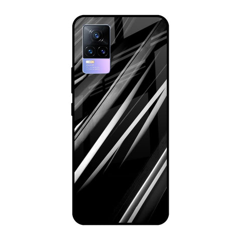 Black & Grey Gradient Vivo Y73 Glass Cases & Covers Online