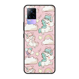 Balloon Unicorn Vivo Y73 Glass Cases & Covers Online