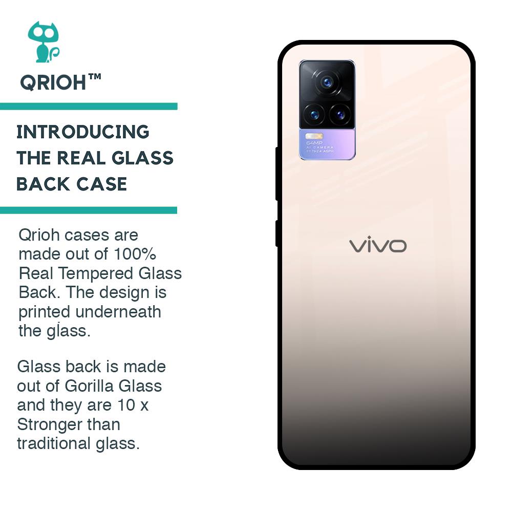 Dove Gradient Glass Case for Vivo Y73