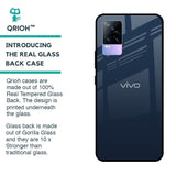 Overshadow Blue Glass Case For Vivo Y73