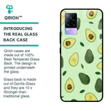 Avocado Green Glass Case For Vivo Y73